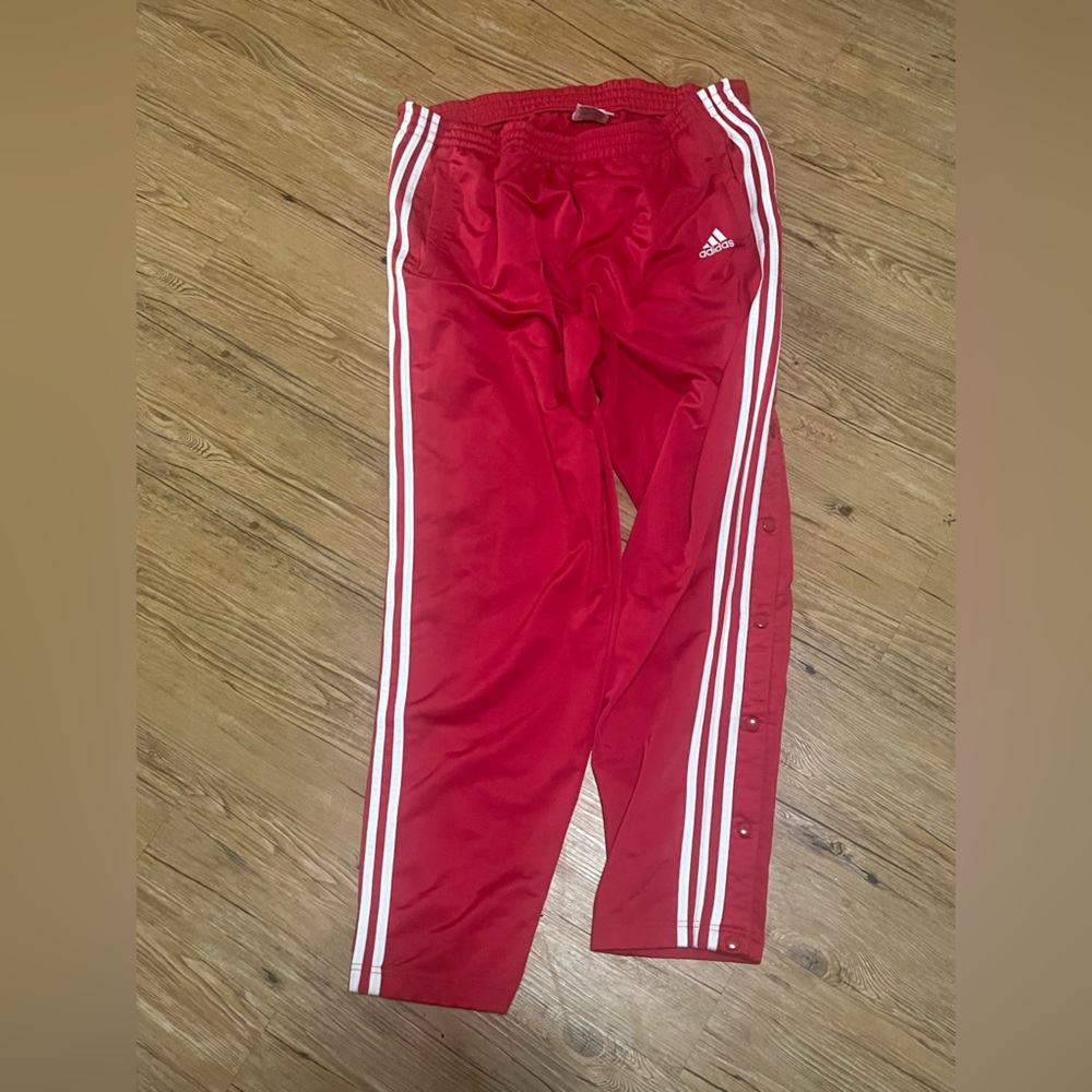 Adidas Mens XL Track Pant with side snaps